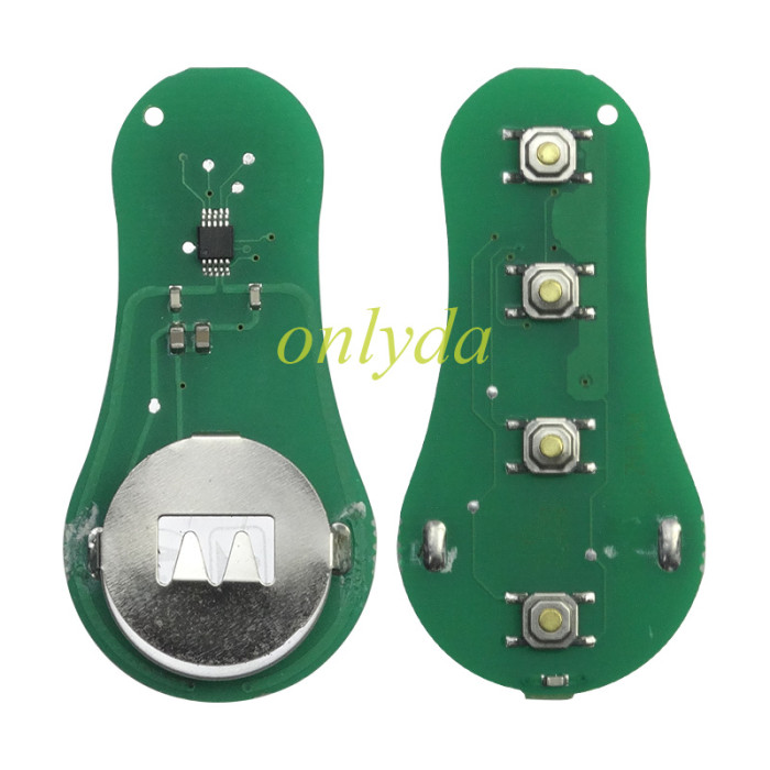 Chrysler remote Control  with 315mhz/434mhz The FCCID-- GQ43VT17T pls choose button and frequency