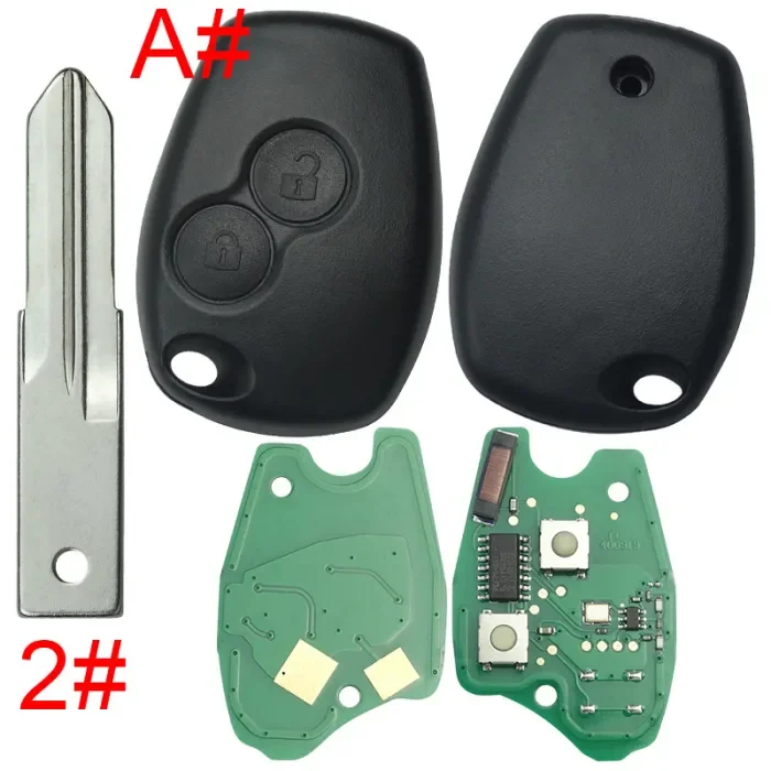 high quality For Renault Clio II,Kangoo II,Master II DACIA:Logan,Sandero,Duster 434mhz with original 7946 chip before 2008 year