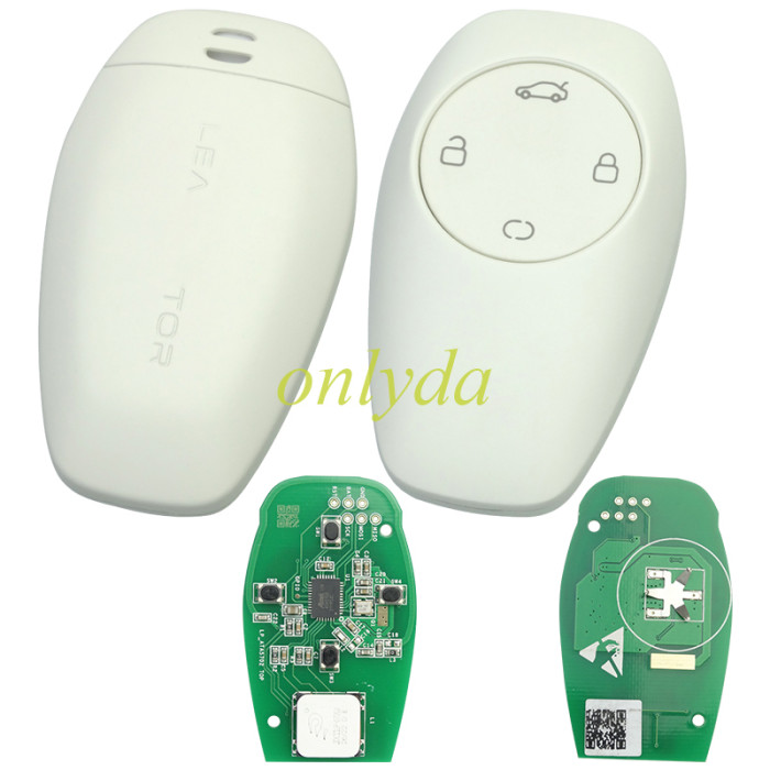 Original remote key for Leapmotor   4 Button Smart key 433MHZ Chip 6A with badge