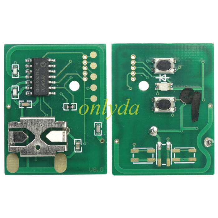 For Mazda 5 series 2/3 button remote key with 434mhz, pls choose button