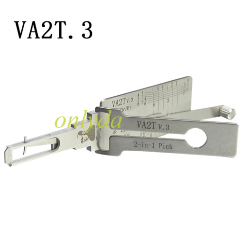 For VA2T-Citron 3-IN-1 Lock pick, for ignition lock, door lock, and decoder, genuine !  used for Peugeot 307,408