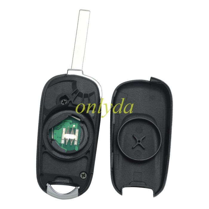 For Opel 3 button flip remote key  with 434mhz with  PCF7937E & PCF7941E HITAG2 46chip  use for Opel/VAUXALL Astra K 2015-2017, pls choose button