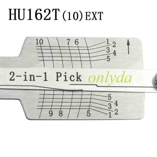 HU162T (10) 2 In 1lock pick and decoder genuine!used for AudiHU162T(10) 2 In 1lock pick and decoder genuine!used for Audi