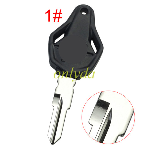 For MV motorcycle key  shell with  blade with badge , pls choose color