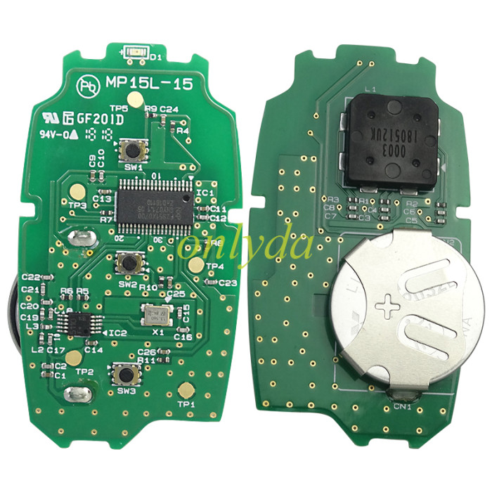 original new Hyundai Kona  2018-2020 Genuine new 3 button  Keyless remote key with 434mhz  with HITAG 3 47 chip 95440-J9100