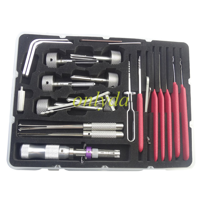 HUK third generation safe main and auxiliary lock universal tool set