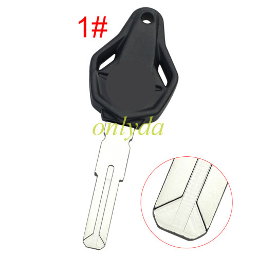 For MV motorcycle key  shell with  blade with badge , pls choose color