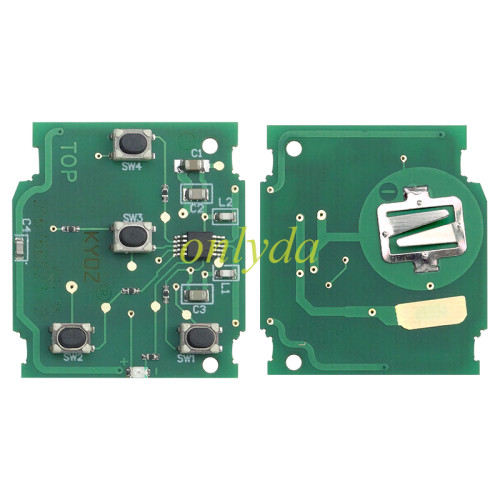 For Honda 2.4L car remote  with 313.8MHZ , pls choose button