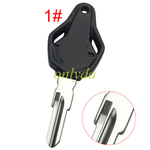 For MV motorcycle key  shell with  blade with badge , pls choose color