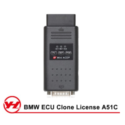 Yanhua A51C Software License for ACDP BMW ECU Clone for BMW N13/N20/N63/S63/N55/B38 ect without Adapters