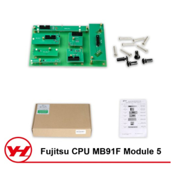 Yanhua Mini ACDP Module 5-Fujitsu CPU MB91F Module Support mileage adjustment for Fujitsu CPU MB91F (Honda Fit, KIA K3/K5, Sonata 9, etc.