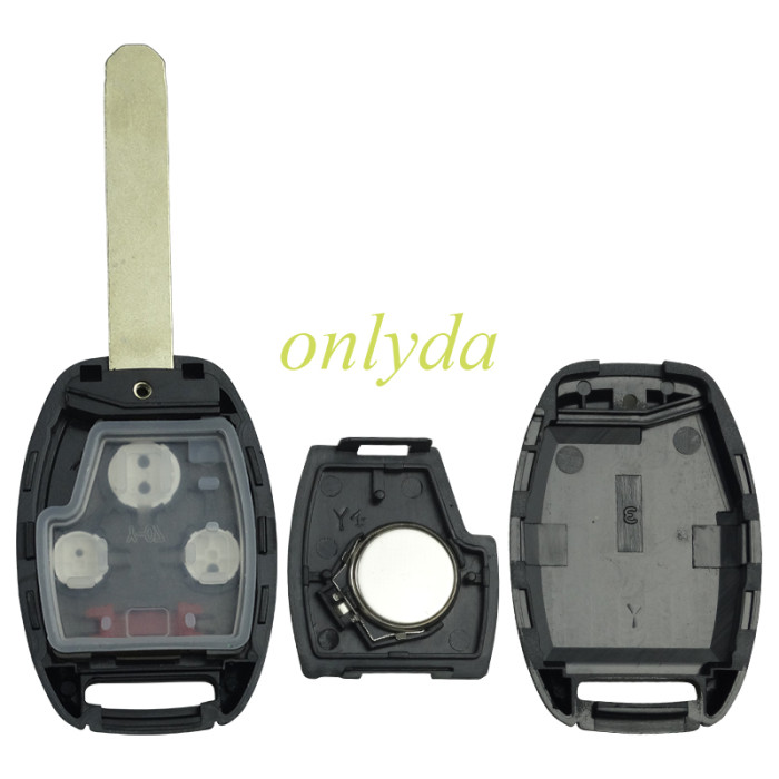 For Honda City  button remote with 313.8mhz/434mhz   with PCF7961 chip, pls choose button and frequency