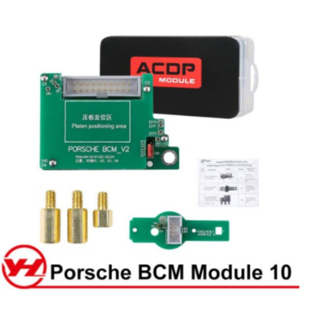 Yanhua Mini ACDP Module 10-Porsche BCM Module Support adding key and all-key-lost for new Porsche with BCM IMMO module ( ICP mode).