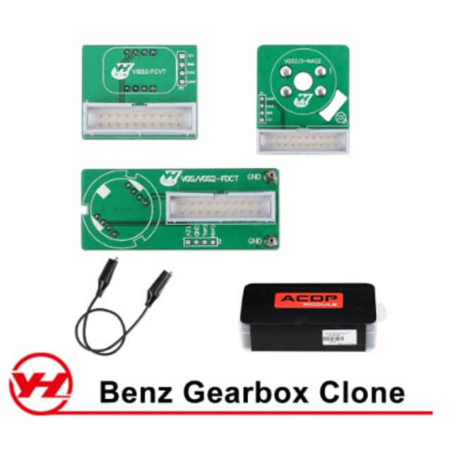 Yanhua Mini ACDP Module 16- Mercedes-Benz gearbox Clone/Refresh Support MB dual-clutch gearbox,722.8 gearbox clone and 722.9-2/3 gearbox refresh