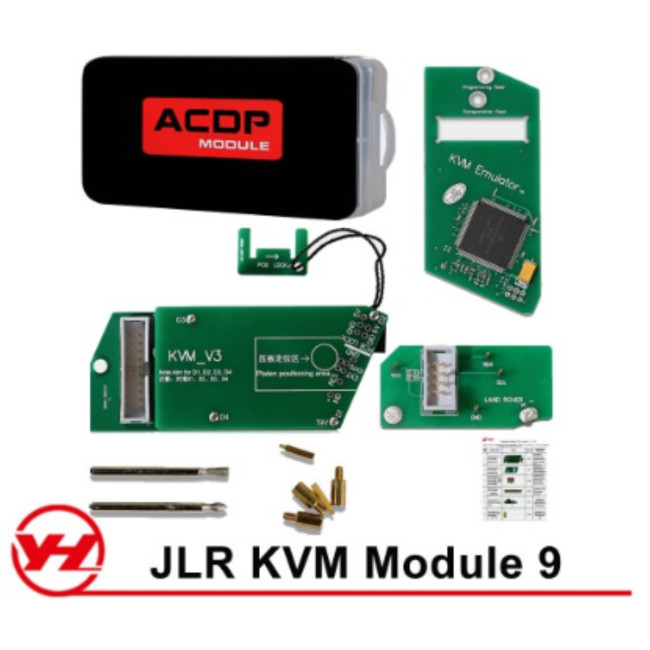 Yanhua Mini ACDP Module 9-Jaguar/Land Rover KVM Module Support adding key and all-key-lost for new Jaguar and land rover after year 2015 ( ICP mode).