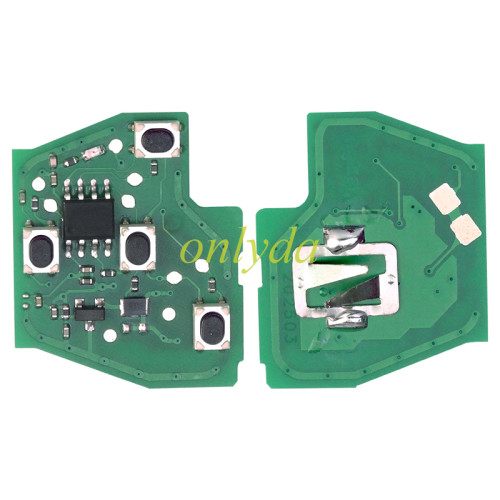 For Nissan  remote key for VDO type with 315mhz/434mhz , pl choose button and frequency