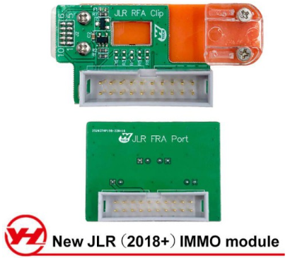 Yanhua Mini ACDP Module24_ New JLR（2018+）IMMO module1.Supports the new JLR (2018+) OBD duplicate key（JPLA-14C104-AF）. 2.Support the new JLR (2018+) program new key by replacing RFA blank chip or RFA module.