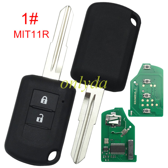 2010-2019 Mitsubishi Outlander Lancer /Remote Key  FCC: 6370B944 / OUCJ166N /315 Mhz/  ID 46 , Pls choose button
