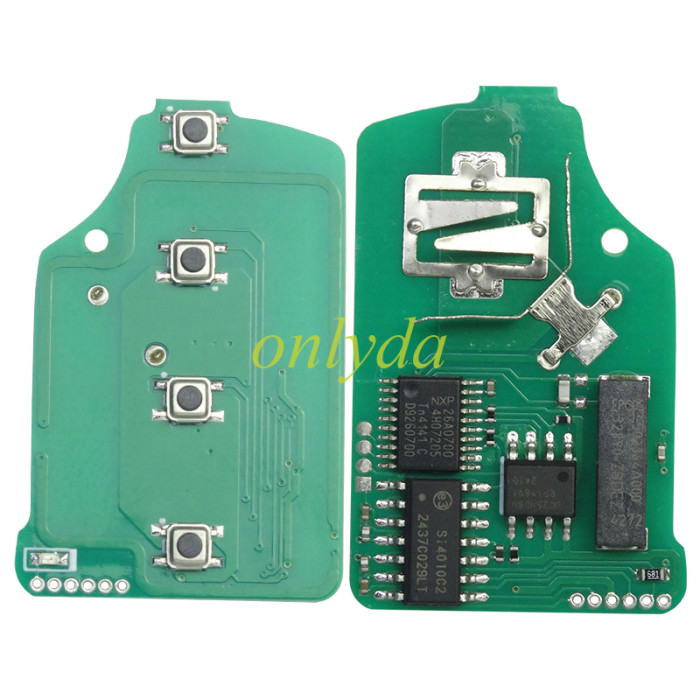 For Mitsubishi  remote key with 434mhz with 47 chip  FCC: 6370C134 , pls choose button