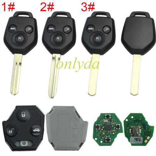 For Subaru  remote key with 433.92mhz     FCCID : CWTWB1U811 IC:1788D-FWB1U811, pls choose button