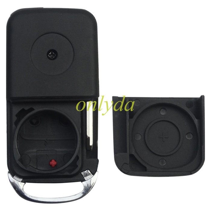 For Benz modified key shell with HU72 blade with Badge , pls choose button