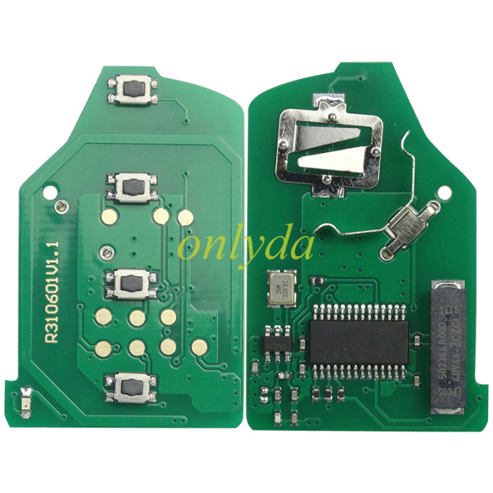 2010-2019 Mitsubishi Outlander Lancer /Remote Key  FCC: 6370B944 / OUCJ166N /315 Mhz/  ID 46 , Pls choose button