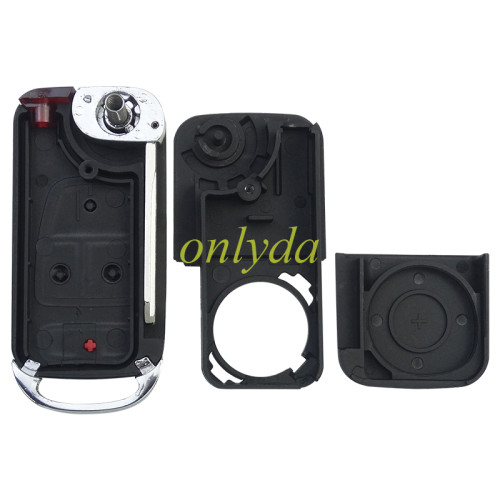 For Benz modified key shell with HU64 blade with Badge , pls choose button