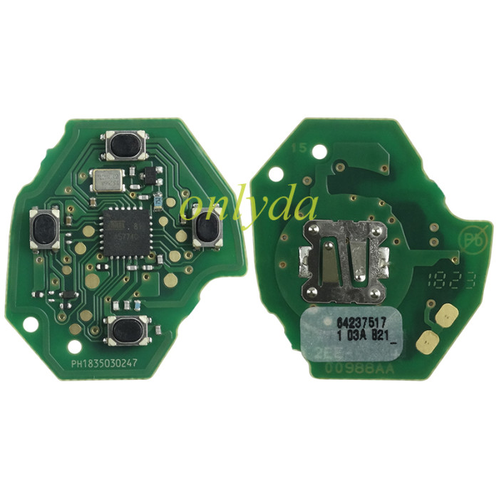 For Subaru  remote key with 433.92mhz     FCCID : CWTWB1U811 IC:1788D-FWB1U811, pls choose button