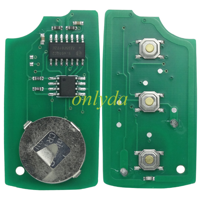 For Mitsubishi  remote key with 313.8MHZ/315MHZ/433MHZ FCC ID:OUCG8D525MA, pls choose  button and frequency