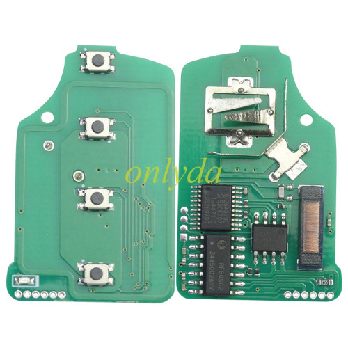 For Mitsubishi  remote key with 434mhz Suitable for ASX and Outlander 2016 - 2017  FCC : 6370B941  ID46 , pls choose button
