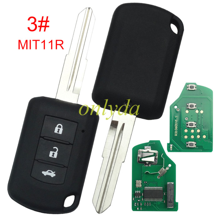 2010-2019 Mitsubishi Outlander Lancer /Remote Key  FCC: 6370B944 / OUCJ166N /315 Mhz/  ID 46 , Pls choose button