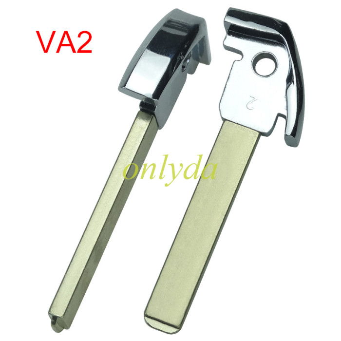 Original Citroen remote key  434mhz -PCB A3M15 with NCF29AxM 4A A3Mxxxx chip  original PCB+Aftermarket key shell ， pls choose button and blade