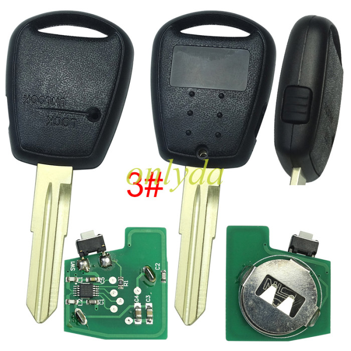 For Hyundai 1 button remote key Verna  434mhz , pls choose button