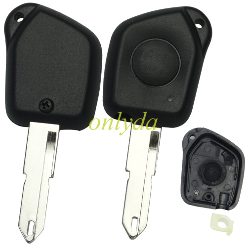 For Peugeot 1 button remote key blank without badge