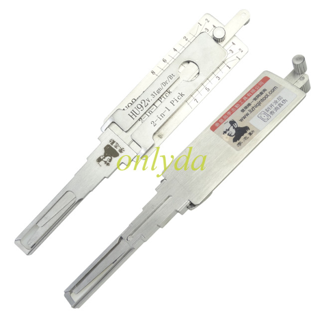 BMW HU92 3-IN-1 Lock pick, for ignition lock, door lock, and decoder, genuine ! used for The new BMW, BMW 7 SeriesBMW HU92 3-IN-1 Lock pick, for ignition lock, door lock, and decoder, genuine ! used for The new BMW, BMW 7 Series