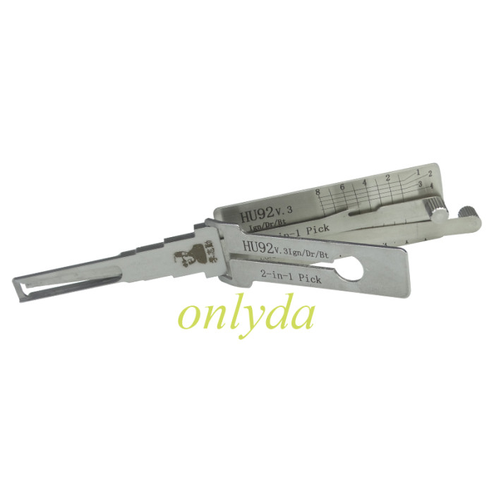 BMW HU92 3-IN-1 Lock pick, for ignition lock, door lock, and decoder, genuine ! used for The new BMW, BMW 7 SeriesBMW HU92 3-IN-1 Lock pick, for ignition lock, door lock, and decoder, genuine ! used for The new BMW, BMW 7 Series