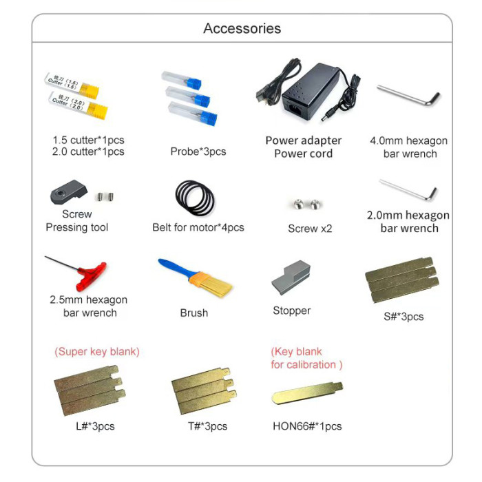 US Warehouse In STOCK. ,Free shipping and No Tax Required , 2M2 TANK 2 Pro TANK II Pro CNC Key Cutting Machine ， Mobile APP Control，support Add House Keys Mul-T-lock, Dimple, Multi-point Keys