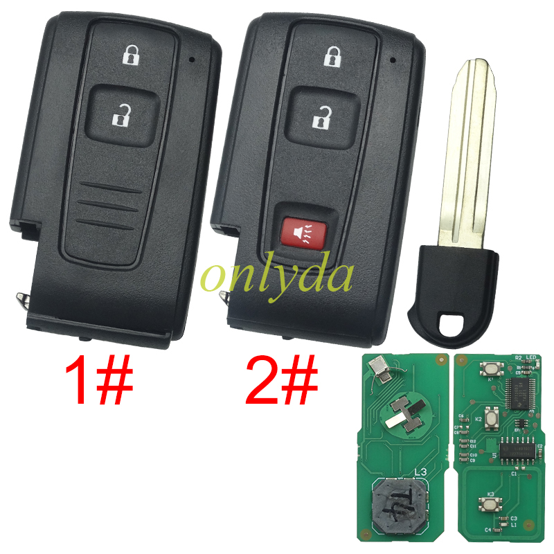 For Toyota Prius 3 button 433 mhz / 312 MHz ID70E ( Page 1 ) HANDSFREE ...