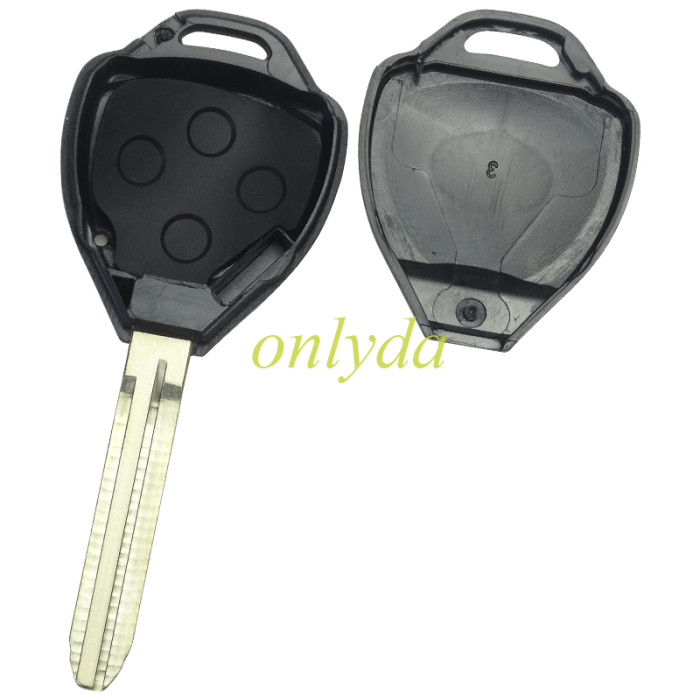 For Toyota remote key  with 4D67 Chip  with 314.4 MHZ with Toy43 blade  FCCID : HYQ12BDC, pls choose button