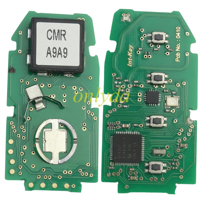 For Toyota Camry  remote  key HYQ14FBC 0351 BOARD H / 8A chip  314mhz-312mhz, pls choose button