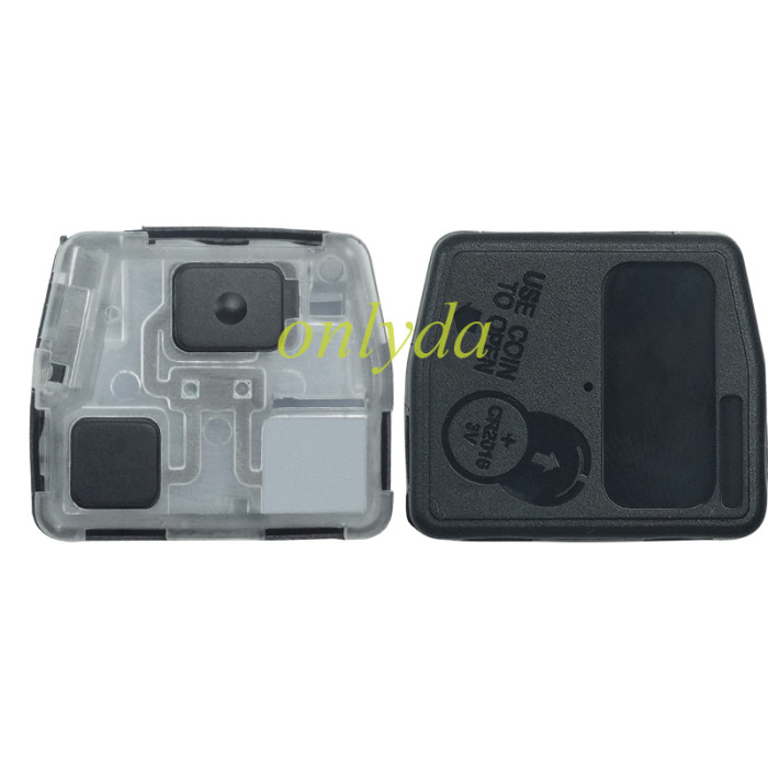 For Toyota  2 button remote with FCCID HYQ12BBT with 314.3mhz, pls choose blade