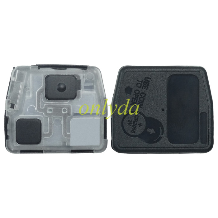 Toyota 2 button remote key  60010/60140/48040 315MHz USA Model FCC ID:HYQ1512V 1998-2002 LX470 2003 - 2008 LX470 2003 - 2009 GX470 1998-2002 Landcruiser.pls choose blade .(Without chip, if you need a chip, you need to buy it separately)