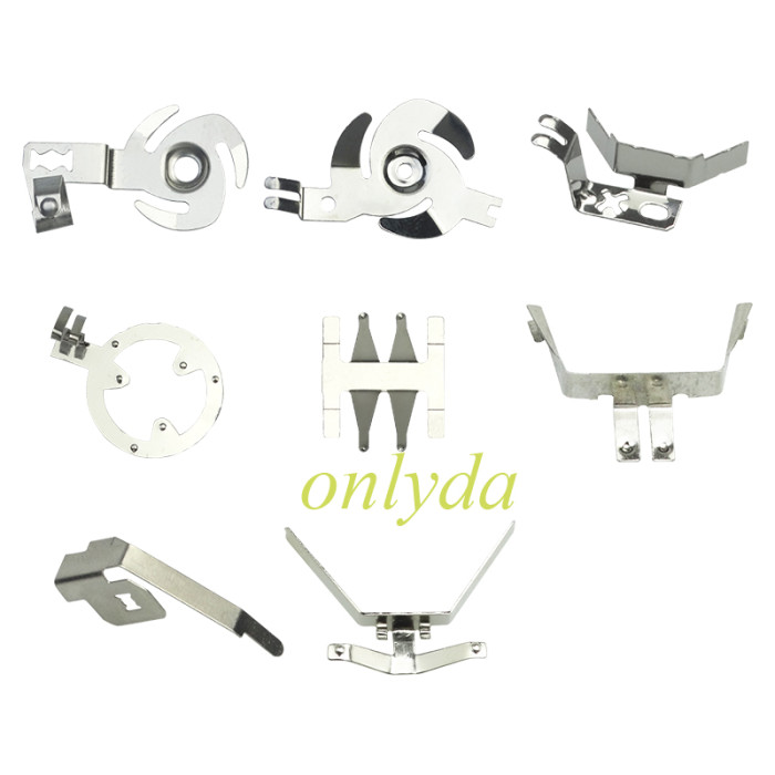 key remote pins  and battery clamp (key pin :5 types,total 800pcs, 100pcs each type. )     1#7.8mm*2.2mm ，2#6.12mm*2.72mm ，3#8.03mm*1.76mm ，4#5.9mm*1.7mm ，5#7mm*2.2mm 6#6mm*1.5mm     7#2.0mm*4.5mm 8#  1.6mm*8 mm                                Switch                                          1#10pcs， 2#10pcs 4#10pcs    6#10pcs 7#10pcs 11#10pcs 130#10pcs 18#10pcs battery clamp 15#5pcs 22#10pcs 23#10pcs 24#10pcs 26#5pcs 27#5pcs 29#5pcs 6#10pcs  REMOTE SHELL SCREWS 8types ,each types10pcs