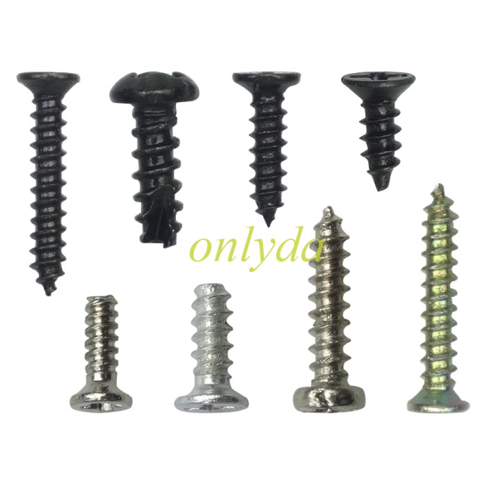 key remote pins  and battery clamp (key pin :5 types,total 800pcs, 100pcs each type. )     1#7.8mm*2.2mm ，2#6.12mm*2.72mm ，3#8.03mm*1.76mm ，4#5.9mm*1.7mm ，5#7mm*2.2mm 6#6mm*1.5mm     7#2.0mm*4.5mm 8#  1.6mm*8 mm                                Switch                                          1#10pcs， 2#10pcs 4#10pcs    6#10pcs 7#10pcs 11#10pcs 130#10pcs 18#10pcs battery clamp 15#5pcs 22#10pcs 23#10pcs 24#10pcs 26#5pcs 27#5pcs 29#5pcs 6#10pcs  REMOTE SHELL SCREWS 8types ,each types10pcs