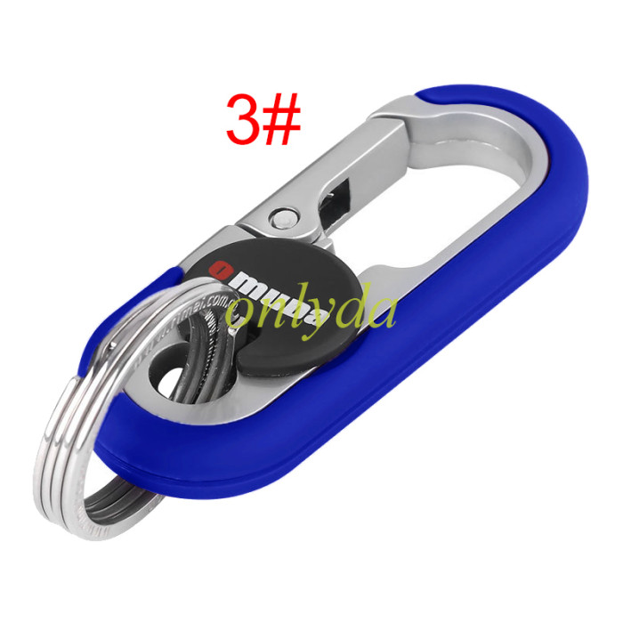 Stainless steel key ring, minimum order quantity （MOQ）5 pieces/color, pls choose color model