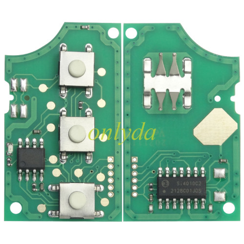 For VW 2 Button remote control 1J0 959 753 CT with 434mhz with ID48 chip , pls choose button