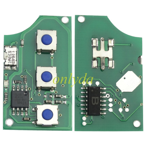 For VW  remote control 315mhz with ID48 chip Fcc ID: 1J0 959 753 F   , pls choose button