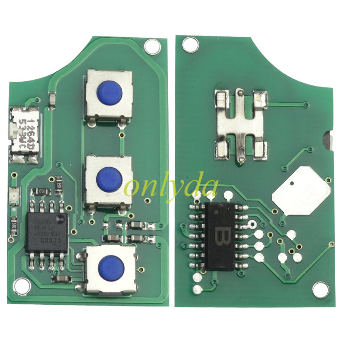 For VW  remote control 315mhz with ID48 chip Fcc ID: 1J0 959 753 F   , pls choose button