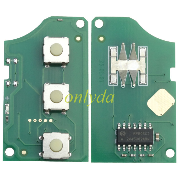 For VW remote Key 1K0 959 753 G  with ID48 chip-434mhz, pls choose button