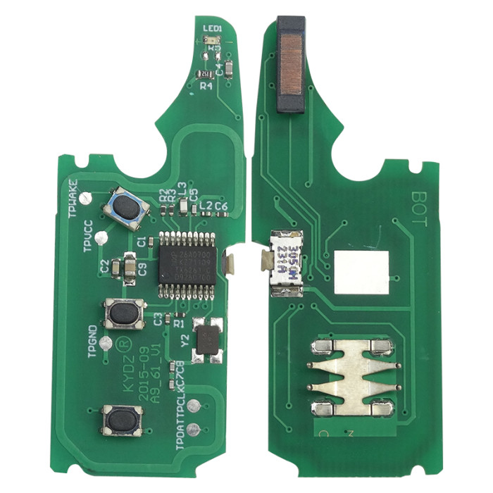 Flip Key for Volkswagen Touareg/ Phaeton remote with 315MHZ/434MHZ with 7947 chip7946A/7947A HITAG2 46 chip  Blade signature:HU66  Immobiliser System:KESSY Part No: 3D0959753AK/ 3D0959753AA/ 3D0959753AM. pls choose button and frequency